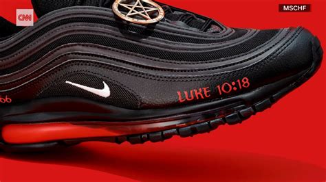 satan shoes replica|Is Lil Nas X’s Satan Shoe really a Nike Air Max 97 knock.